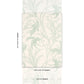 Purchase 5008721 | Ocean Toile, Eucalyptus On Linen - Schumacher Wallpaper