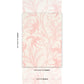 Purchase 5008723 | Ocean Toile, Coral - Schumacher Wallpaper