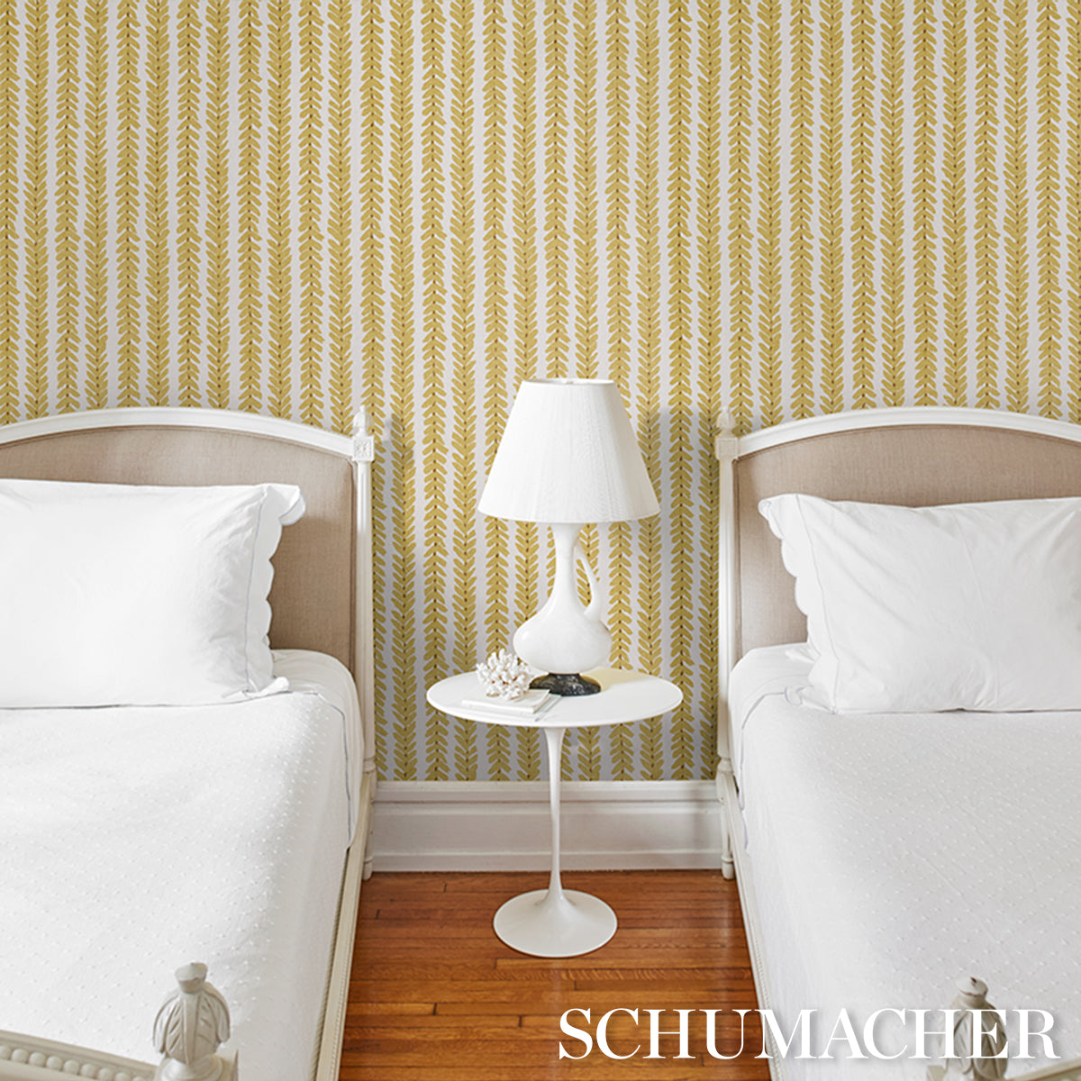 Purchase 5008795 | Woodperry, Mimosa - Schumacher Wallpaper