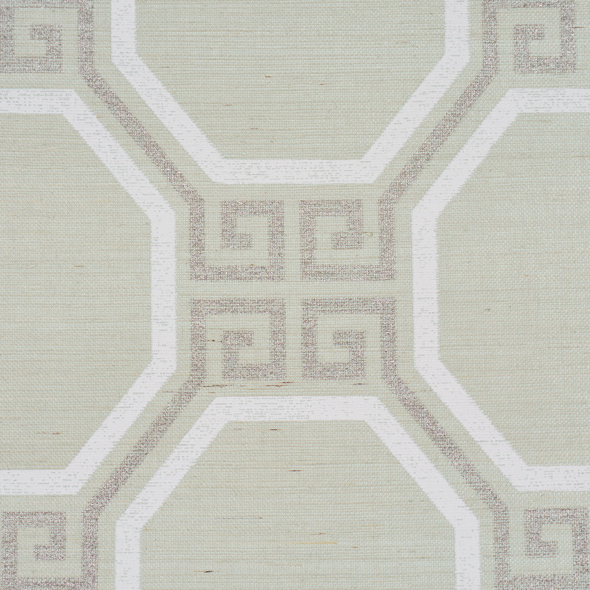 Purchase 5008936 | Octavia Sisal, Mint - Schumacher Wallpaper