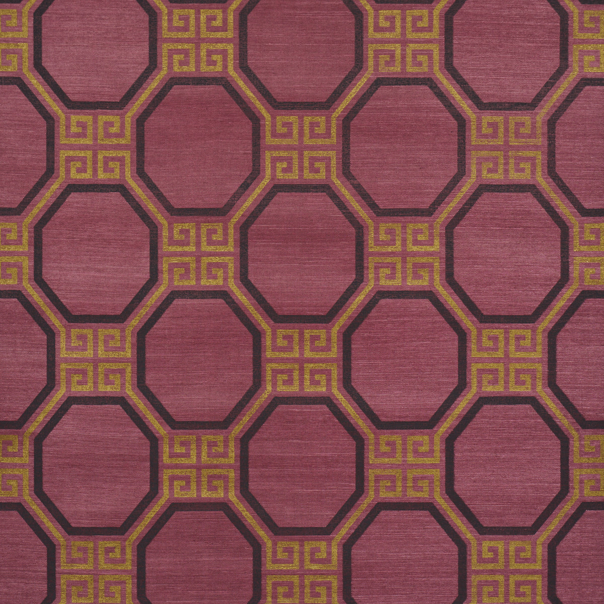Purchase 5008937 | Octavia Sisal, Golden Plum - Schumacher Wallpaper