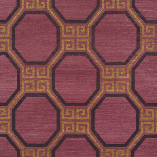 Purchase 5008937 | Octavia Sisal, Golden Plum - Schumacher Wallpaper