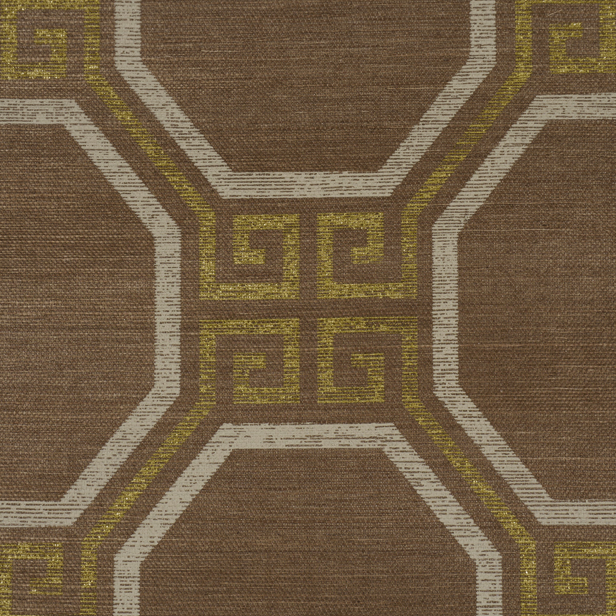 Purchase 5008938 | Octavia Sisal, Sepia - Schumacher Wallpaper