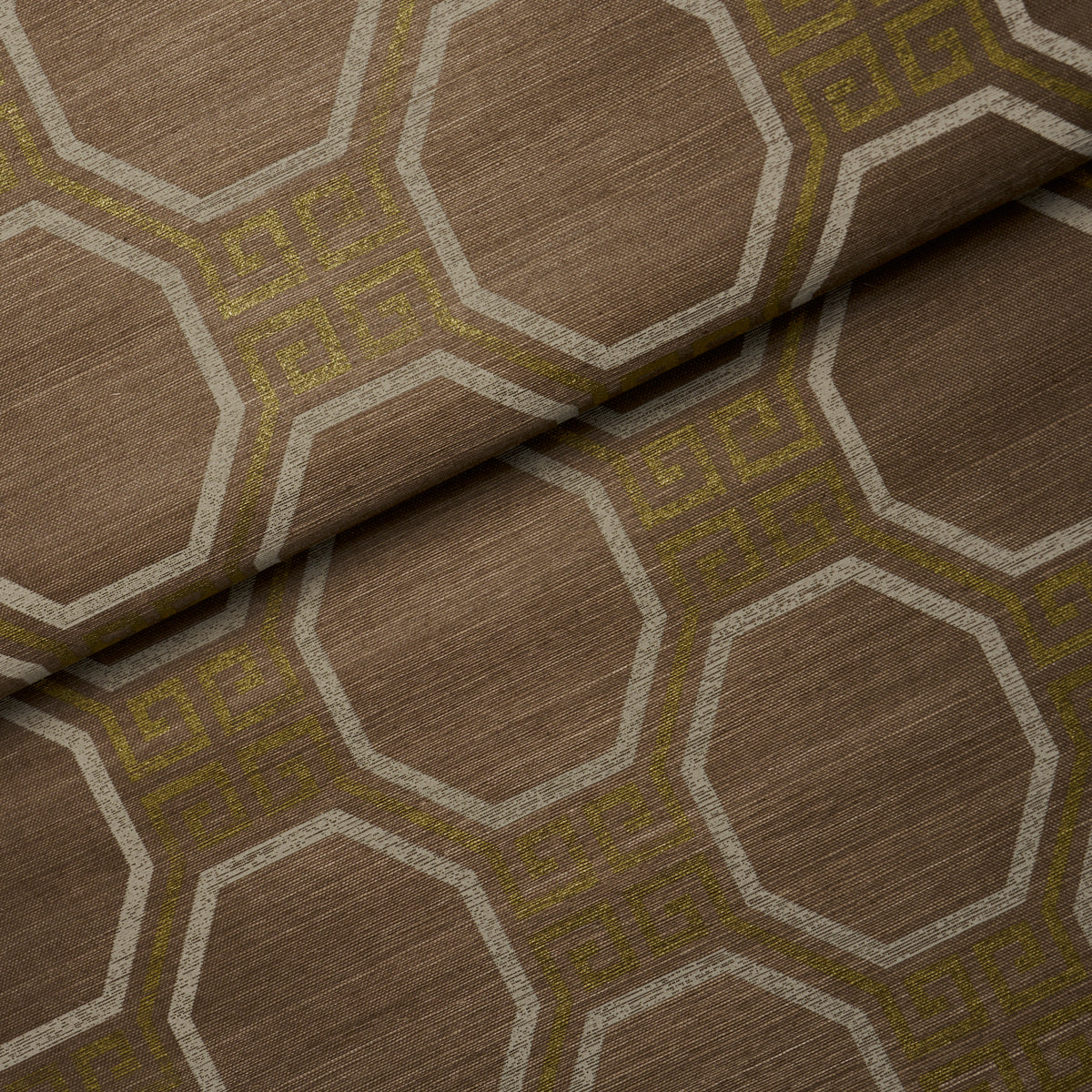 Purchase 5008938 | Octavia Sisal, Sepia - Schumacher Wallpaper