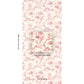 Purchase 5009122 | Toile De Fleurs, Rouge - Schumacher Wallpaper