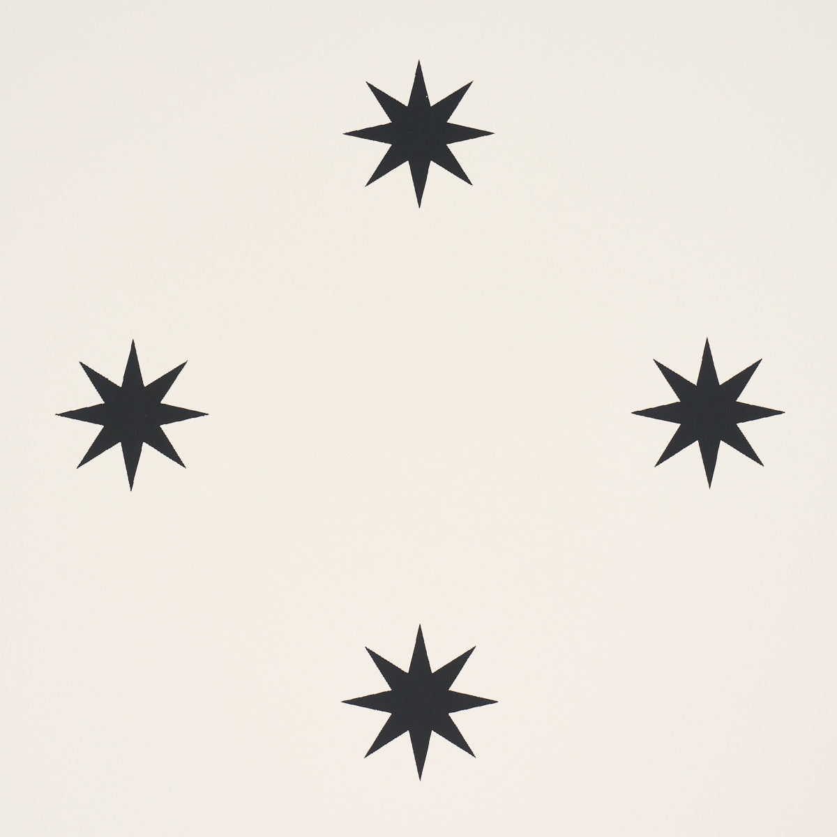 Purchase 5009602 | Stargaze, Black & Cream - Schumacher Wallpaper