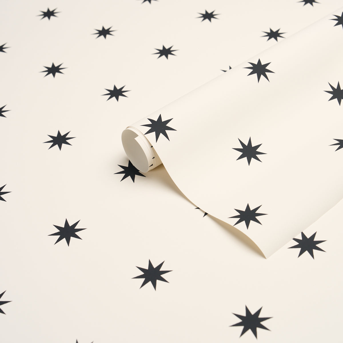 Purchase 5009602 | Stargaze, Black & Cream - Schumacher Wallpaper