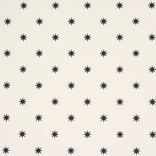 Purchase 5009602 | Stargaze, Black & Cream - Schumacher Wallpaper