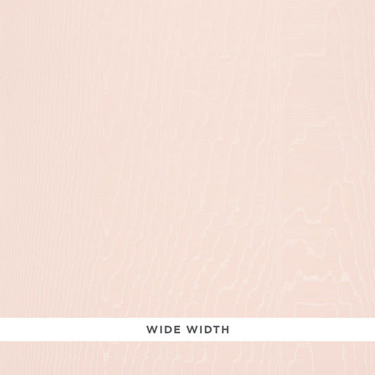 Purchase 5009675 | Moiré Wallcovering, Rose - Schumacher Wallpaper