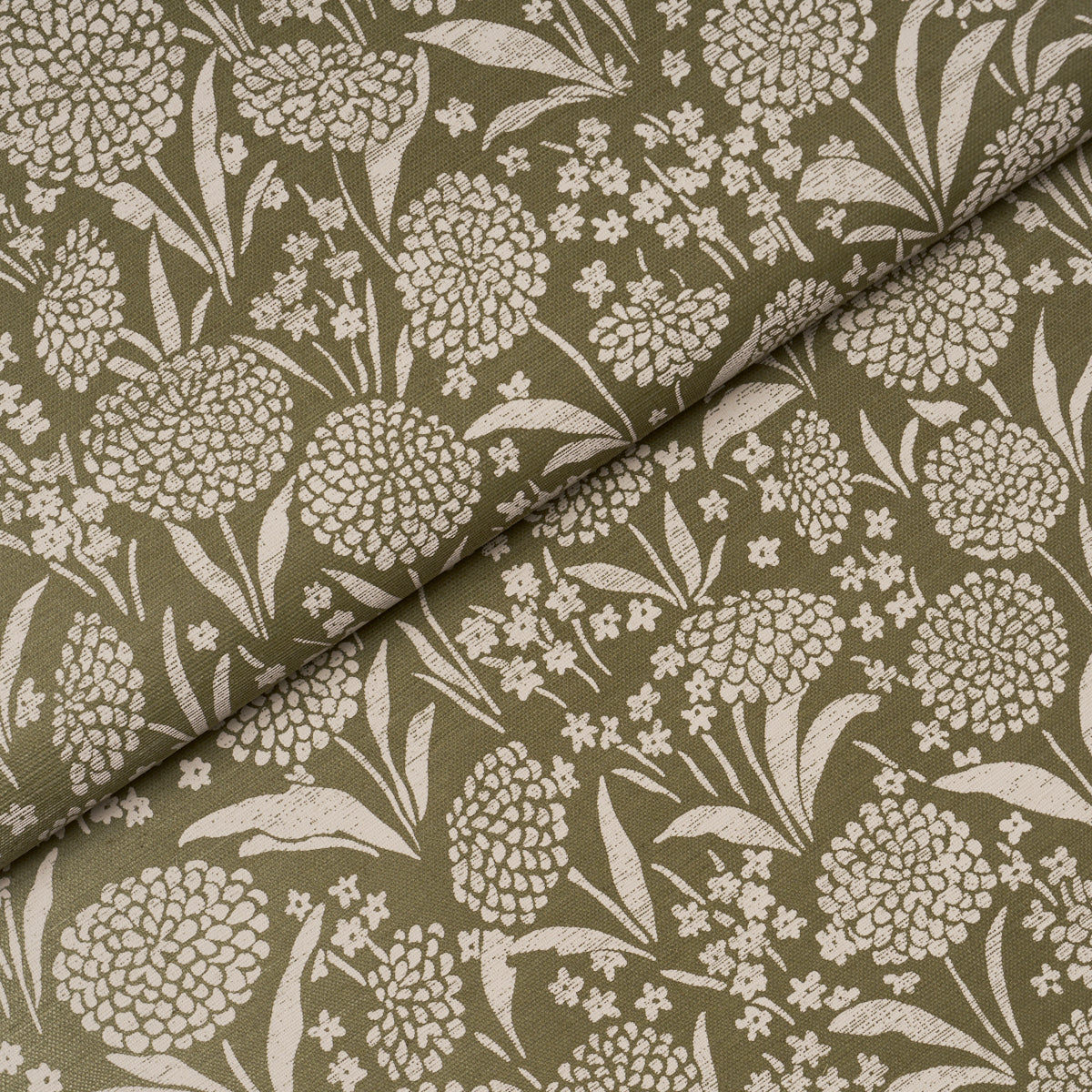 Purchase 5009784 | Chrysanthemum Sisal, Juniper - Schumacher Wallpaper