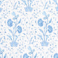 Purchase 5009955 | Khilana Floral, Porcelain - Schumacher Wallpaper