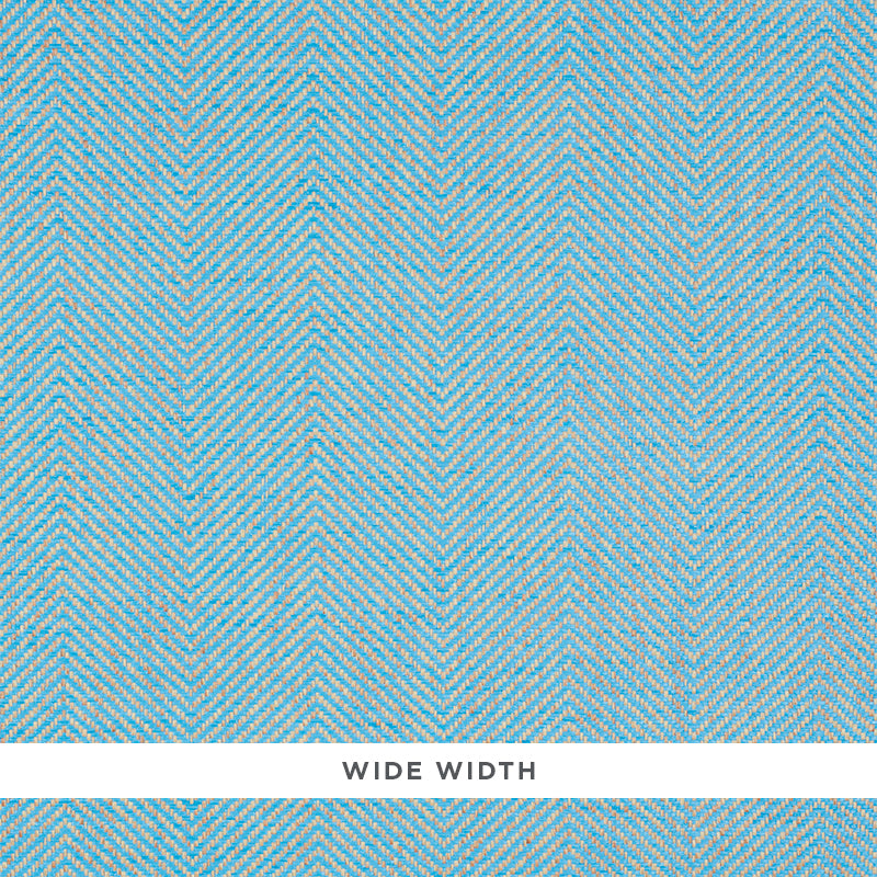 Purchase 5010234 | Herringbone Paperweave, Sky - Schumacher Wallpaper