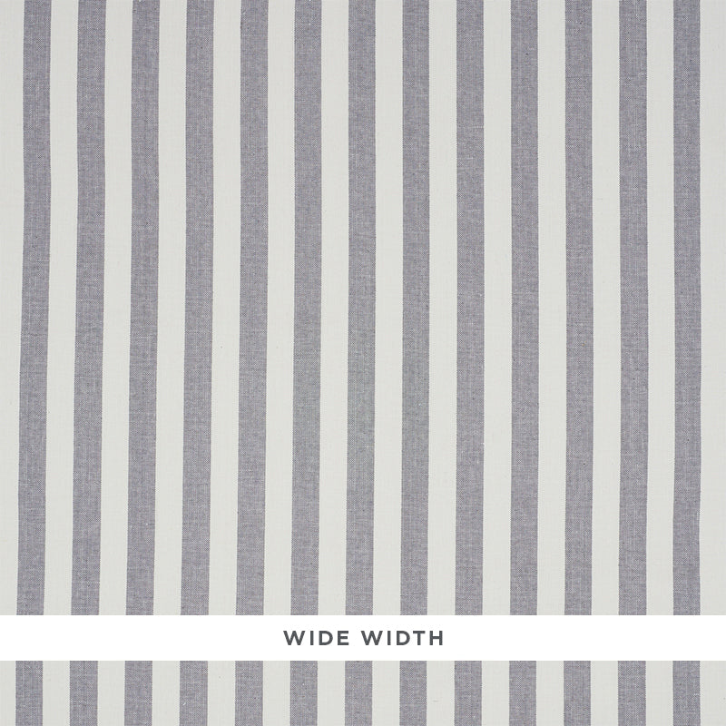 Purchase 5010252 | Linen Stripe, Grey - Schumacher Wallpaper