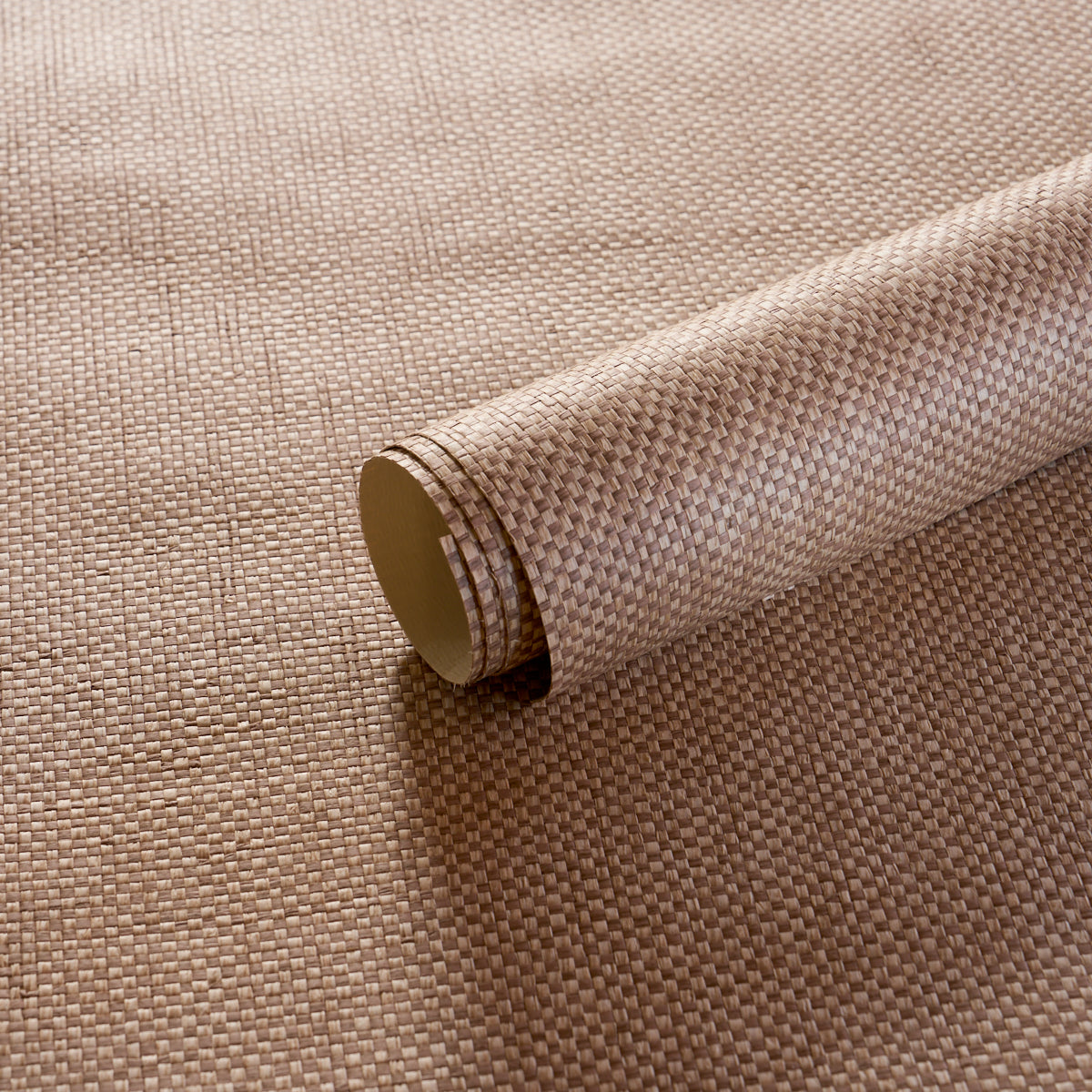 Purchase 5010298 | Tonal Paperweave, Bark - Schumacher Wallpaper
