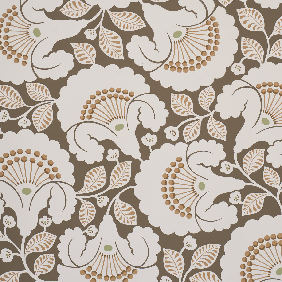 Purchase 5010373 | Jackie, Brown - Schumacher Wallpaper