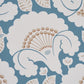 Purchase 5010374 | Jackie, Indigo - Schumacher Wallpaper