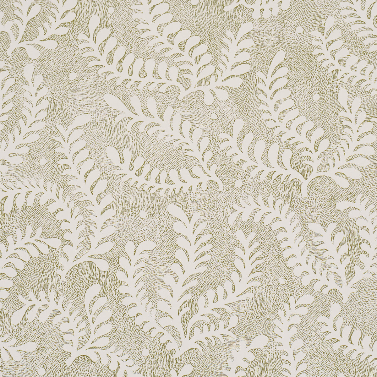 Purchase 5010383 | Etched Fern, Green - Schumacher Wallpaper