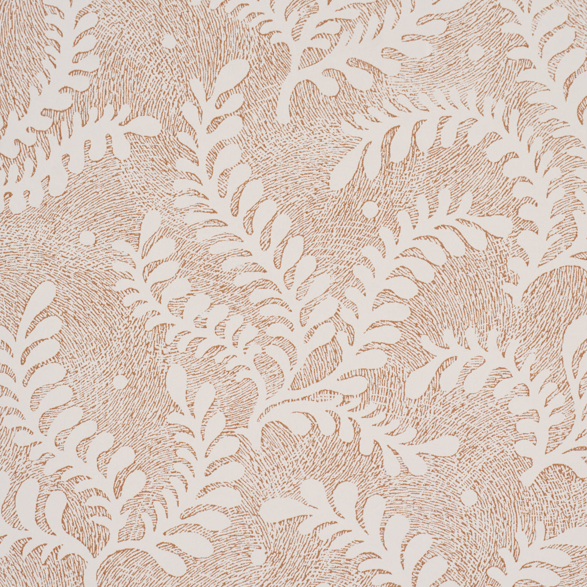 Purchase 5010385 | Etched Fern, Brown - Schumacher Wallpaper