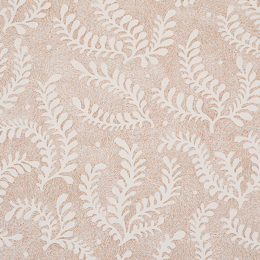 Purchase 5010385 | Etched Fern, Brown - Schumacher Wallpaper