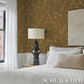 Purchase 5011383 | Cymbeline, Gold - Schumacher Wallpaper