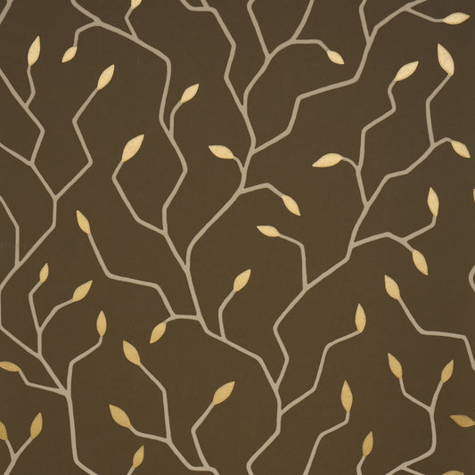 Purchase 5011385 | Cymbeline, Chocolate - Schumacher Wallpaper