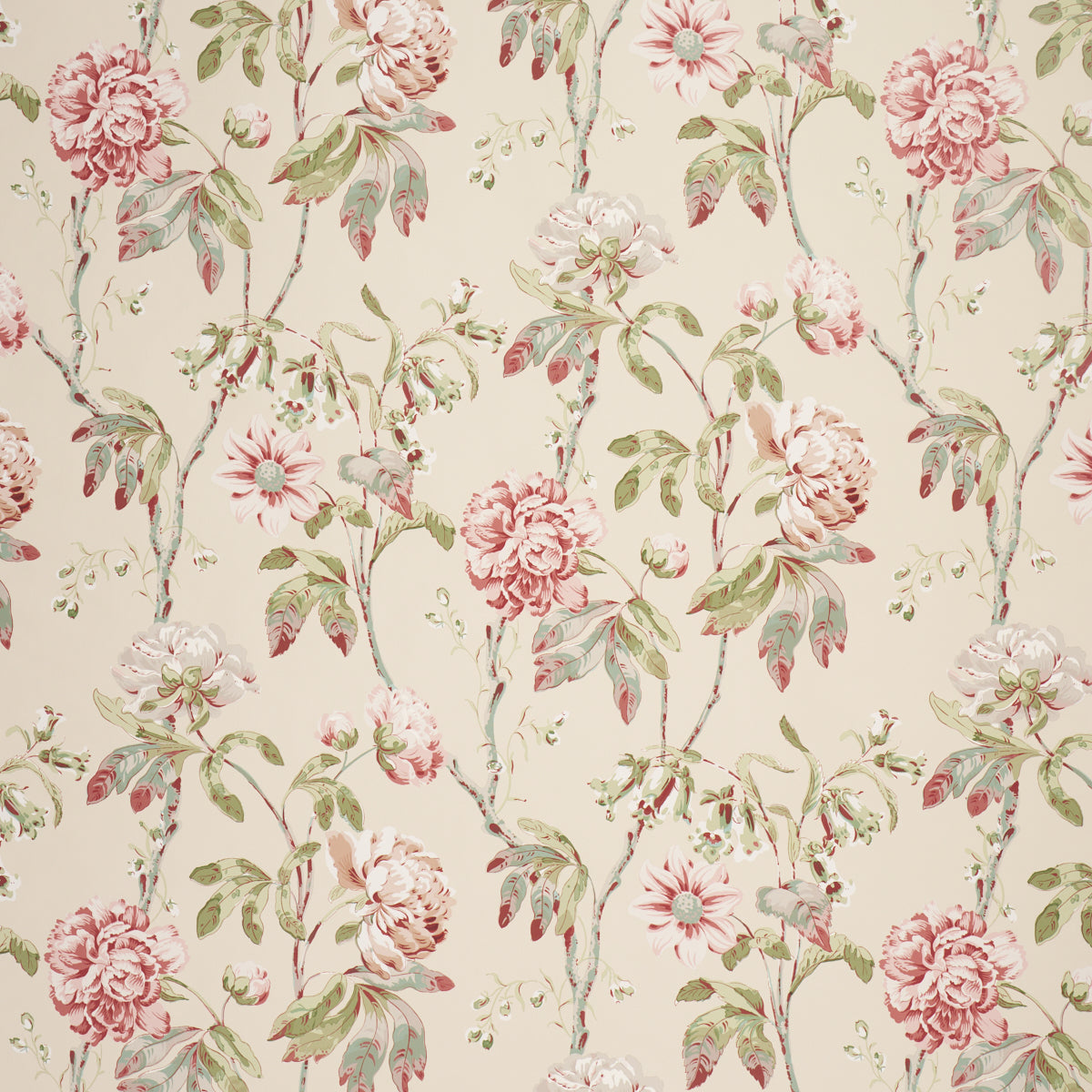 Purchase 5011404 | Daydream, Pink - Schumacher Wallpaper