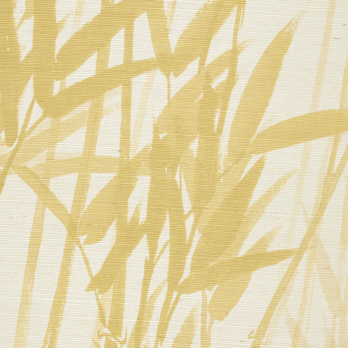 5011781 | Kanji Sisal, Ochre - Schumacher Wallcovering