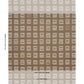 Purchase 5011824 | Tiasquam, Brown - Schumacher Wallpaper