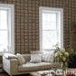 Purchase 5011824 | Tiasquam, Brown - Schumacher Wallpaper