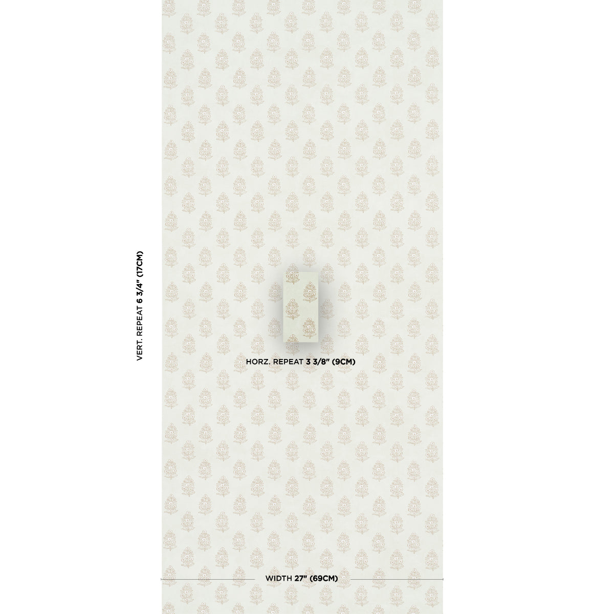 Purchase 5011934 | Aditi, Sage - Schumacher Wallpaper