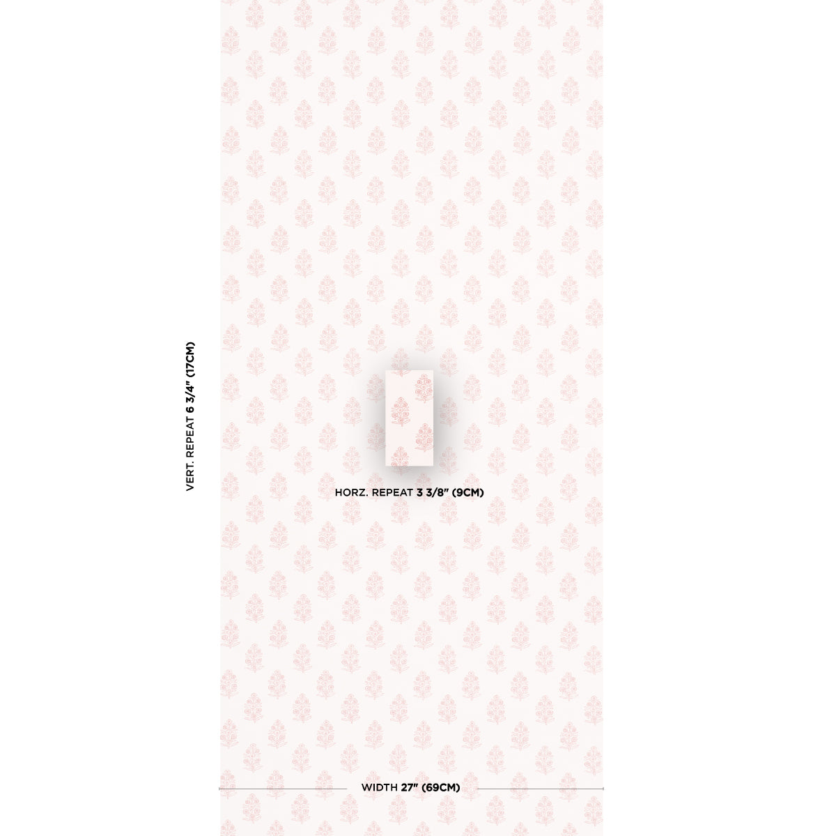Purchase 5011935 | Aditi, Blush - Schumacher Wallpaper