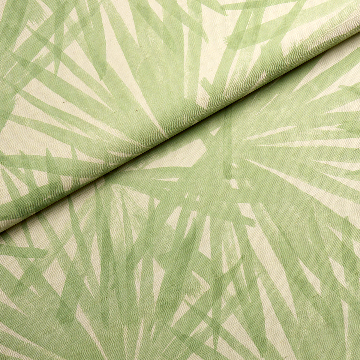 Purchase 5012042 | Sunlit Palm Sisal, Pistachio - Schumacher Wallpaper