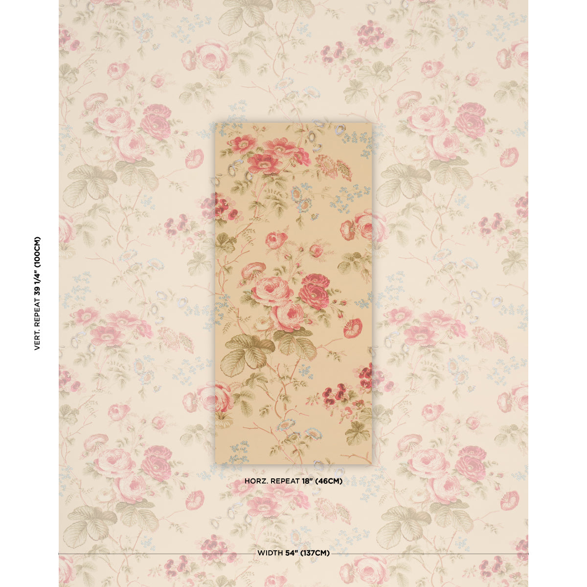 Purchase 5012063 | Salisbury, Butter - Schumacher Wallpaper