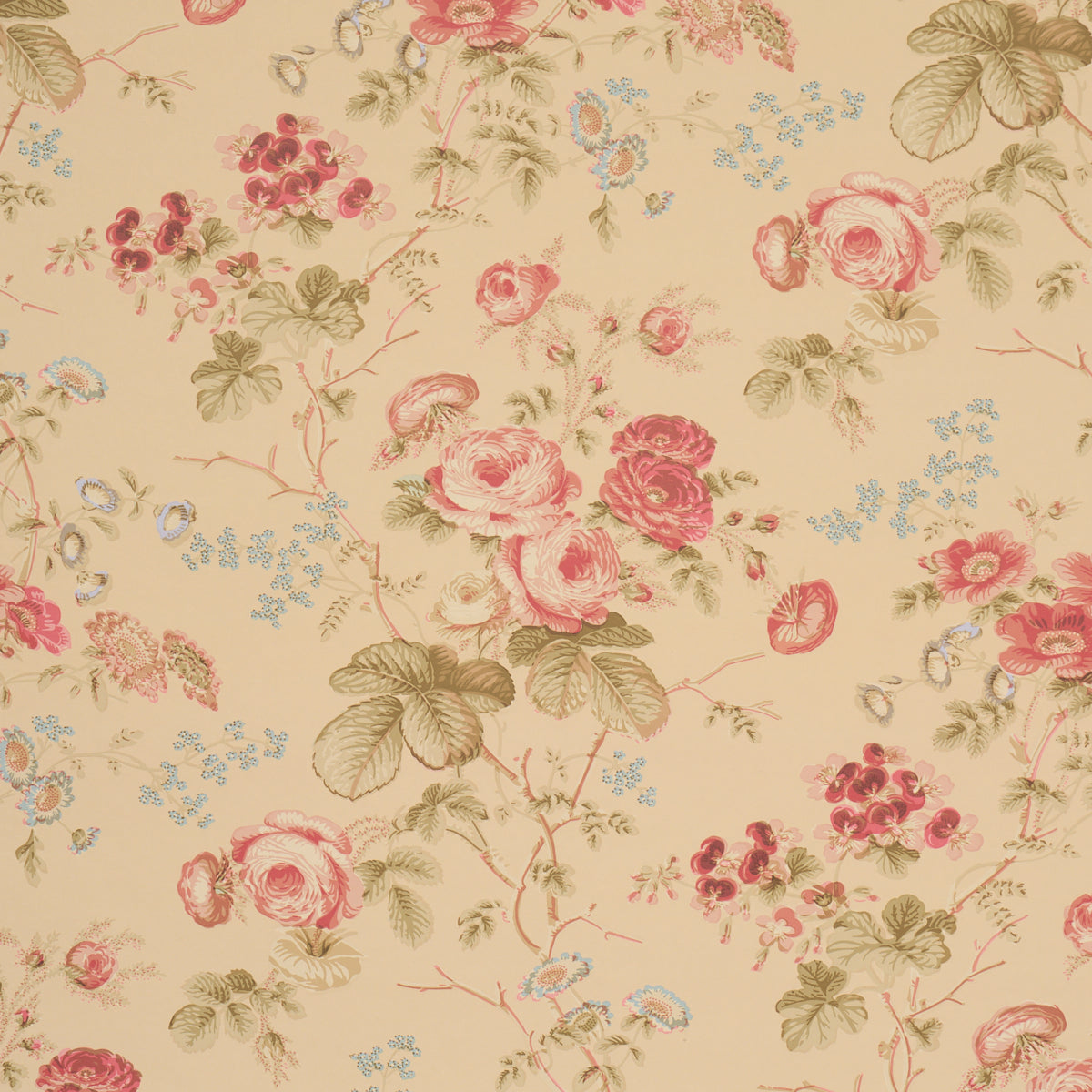 Purchase 5012063 | Salisbury, Butter - Schumacher Wallpaper