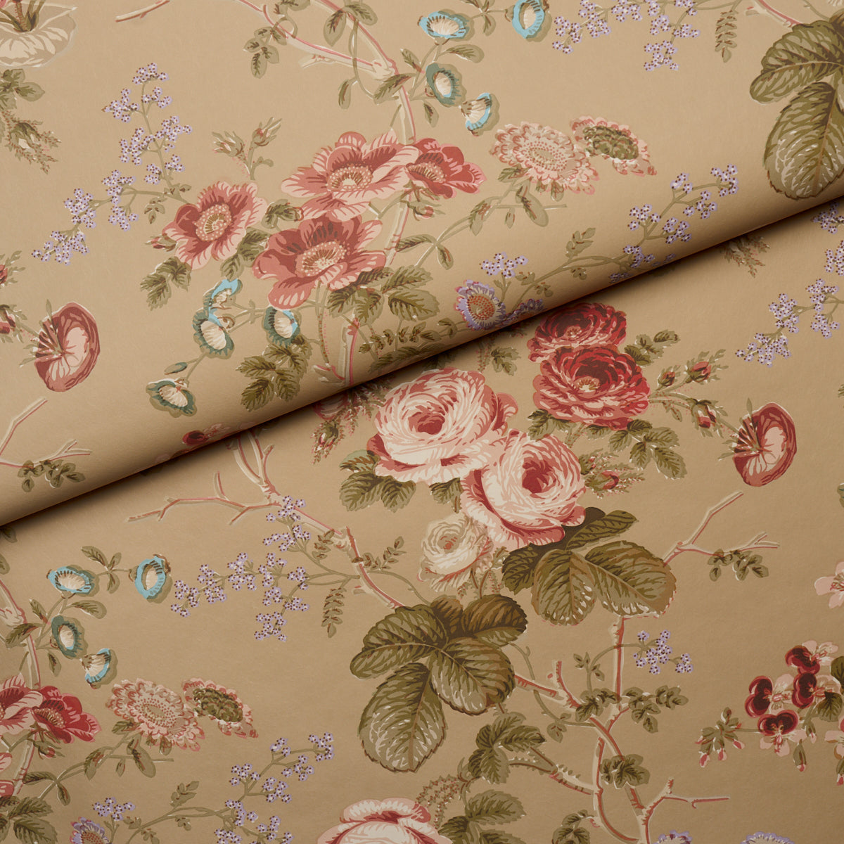 Purchase 5012064 | Salisbury, Tobacco - Schumacher Wallpaper