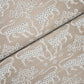 Purchase 5012304 | Woodland Leopard Sisal, Silver - Schumacher Wallpaper
