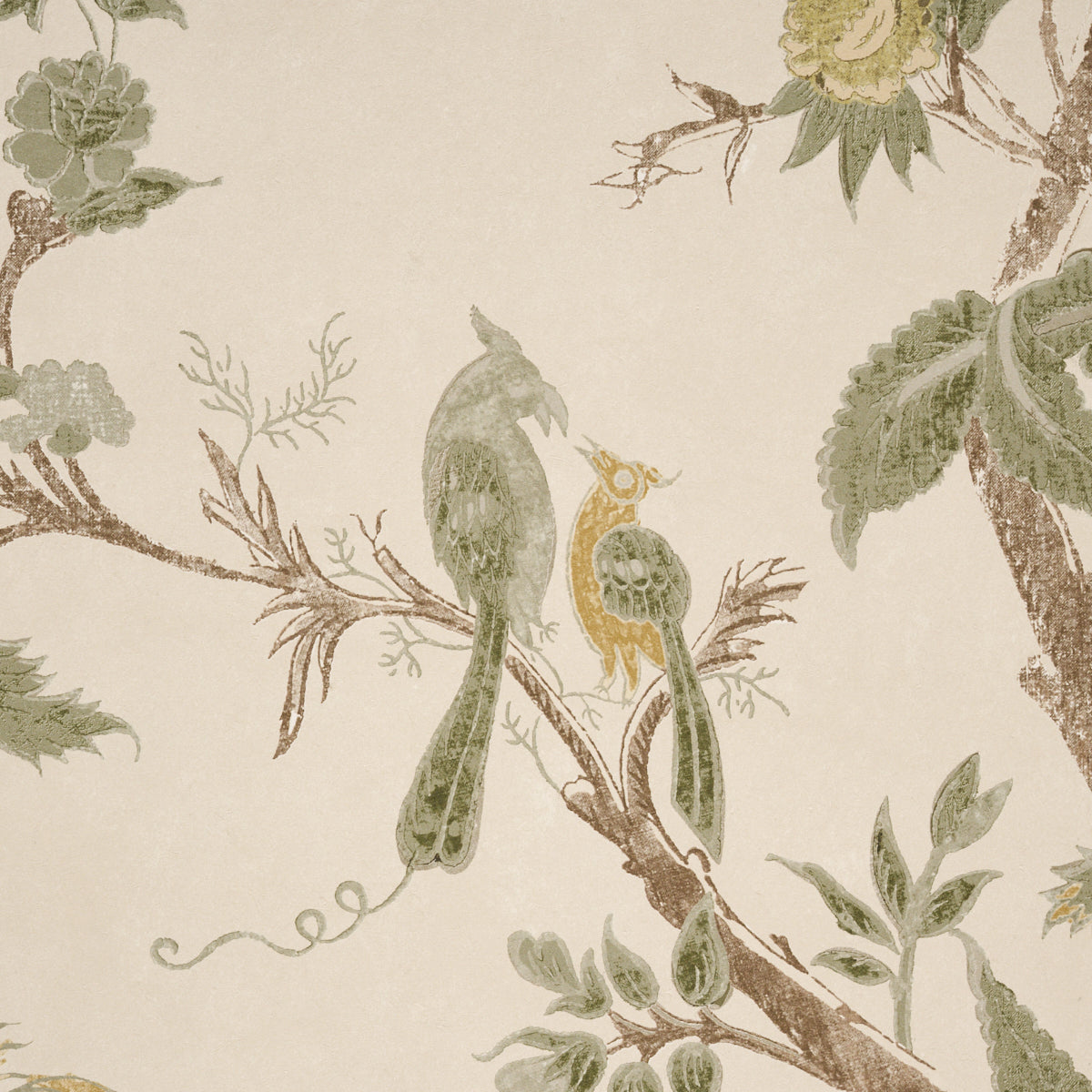 Purchase 5012334 | Amaltas Panel Set, Verdigris - Schumacher Wallpaper