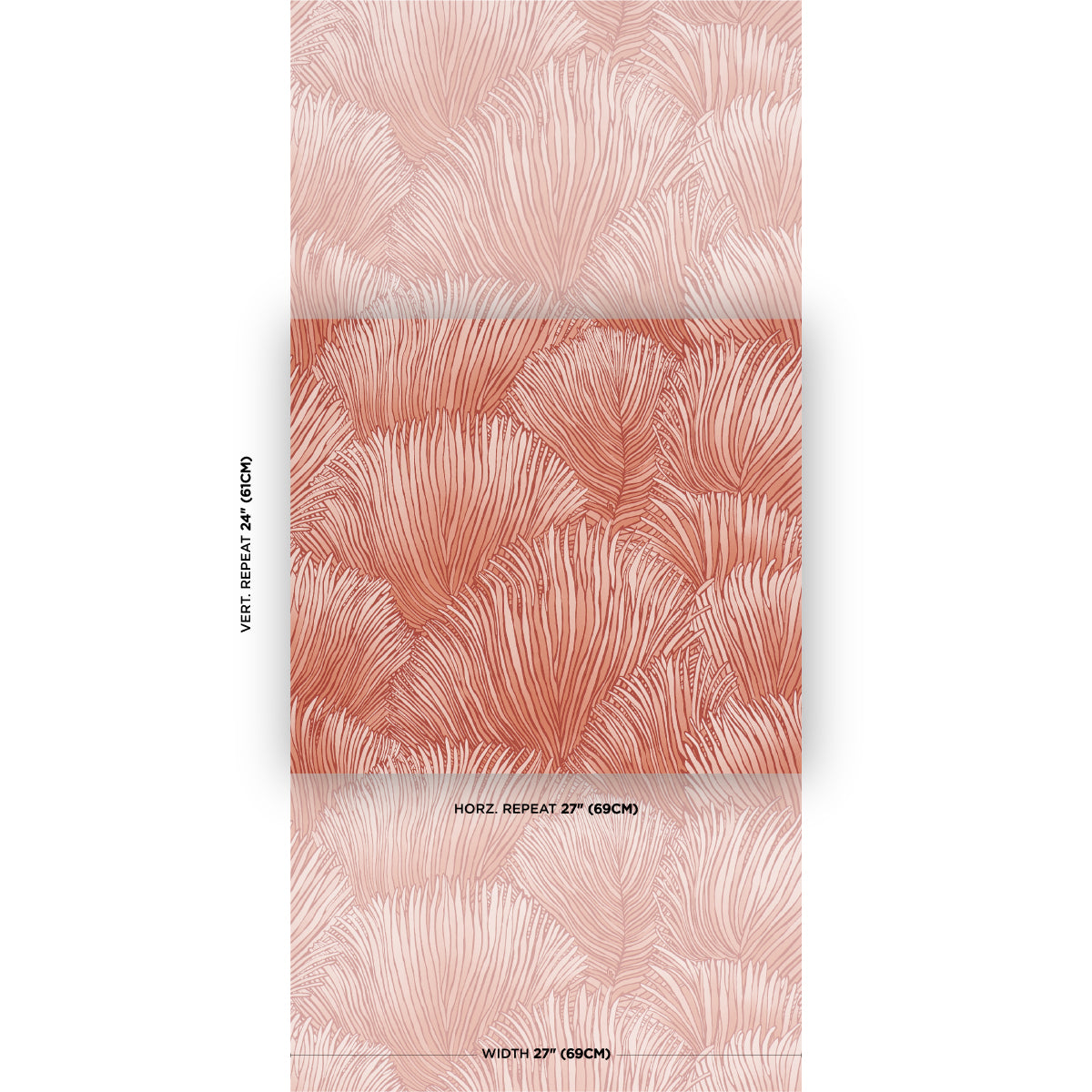 Purchase 5012654 | Fondale, Pink - Schumacher Wallpaper
