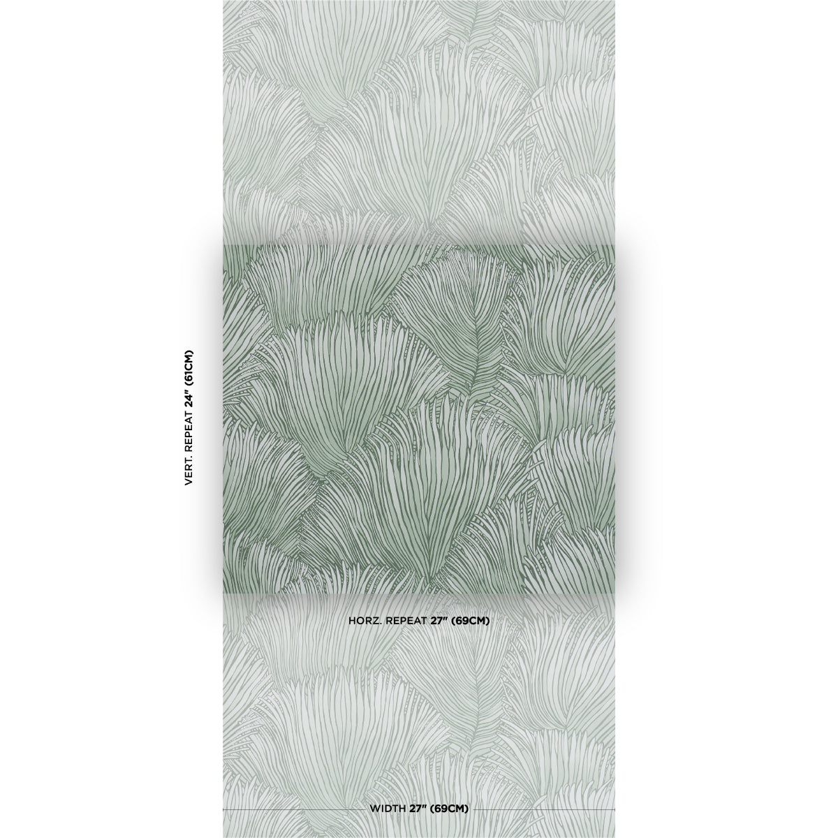 Purchase 5012655 | Fondale, Mineral - Schumacher Wallpaper