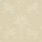 Purchase 5012923 | Tiger Palm Silhouette, Mistral Sand - Schumacher Wallpaper