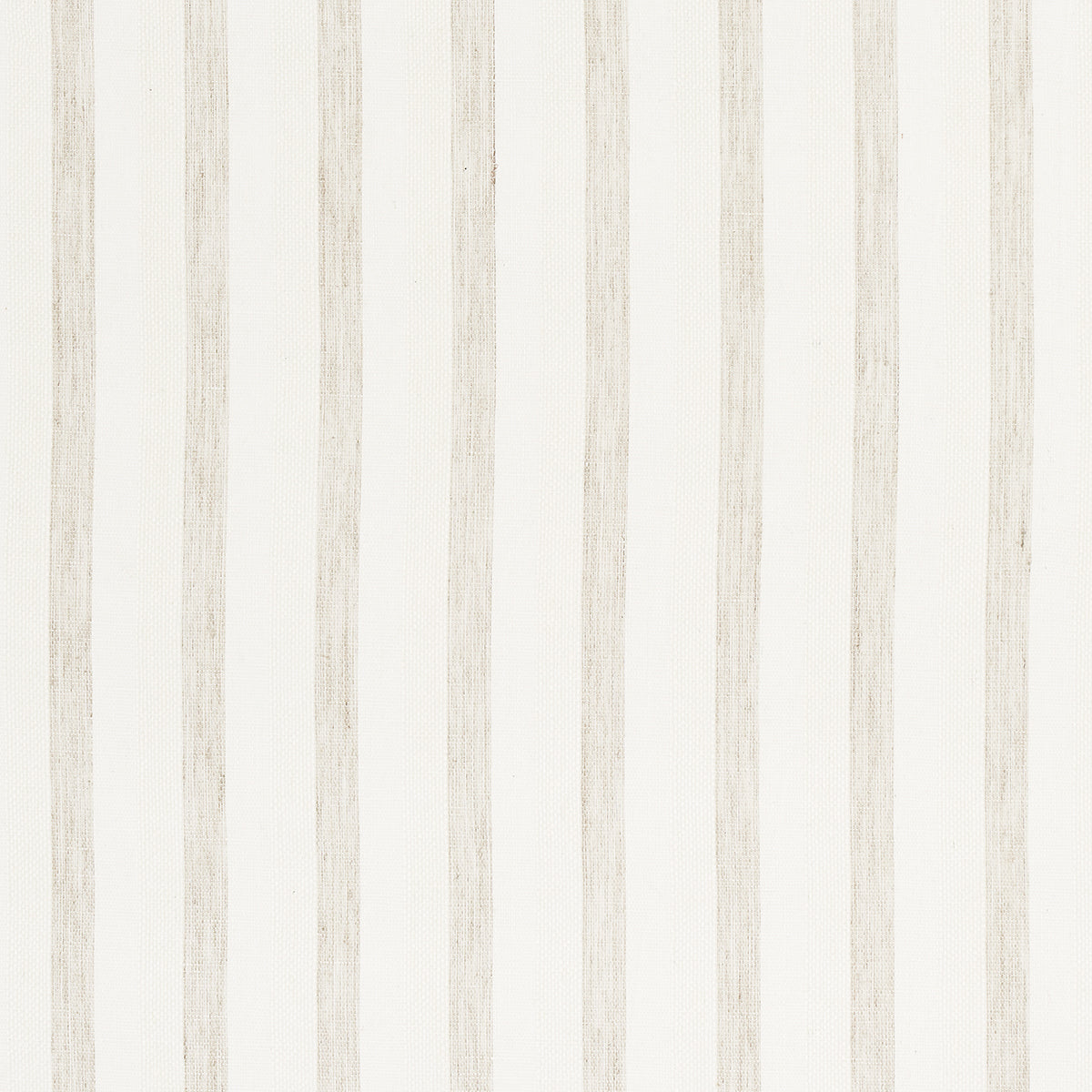 Purchase 5013020 | Textured Linen Stripe, White - Schumacher Wallpaper