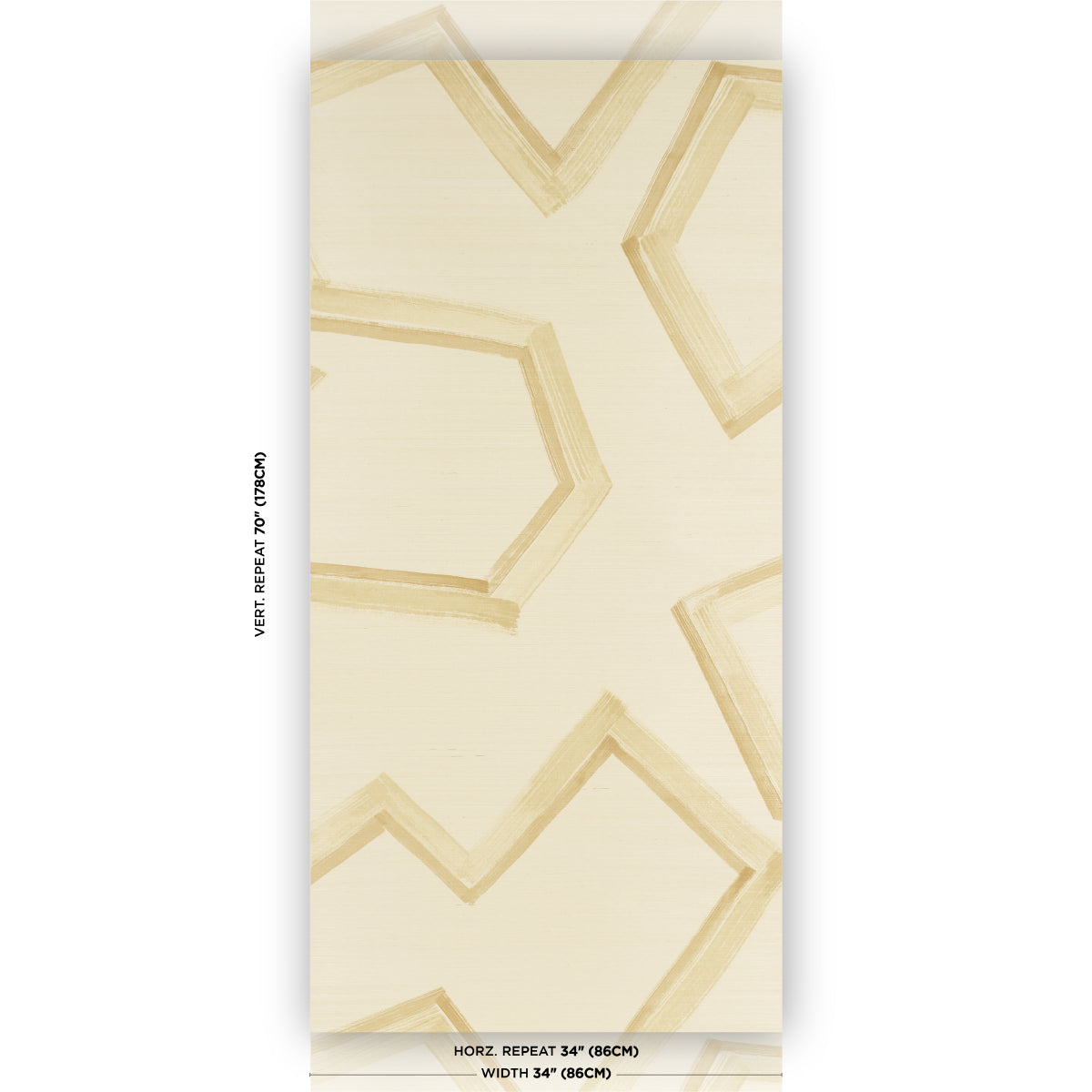 Purchase 5013052 | Enzo Sisal, Straw - Schumacher Wallpaper