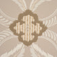 Purchase 5013153 | Front Waltz, Taupe - Schumacher Wallpaper