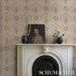 Purchase 5013153 | Front Waltz, Taupe - Schumacher Wallpaper
