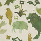 Purchase 5013533 | Beasts, Green - Schumacher Wallpaper
