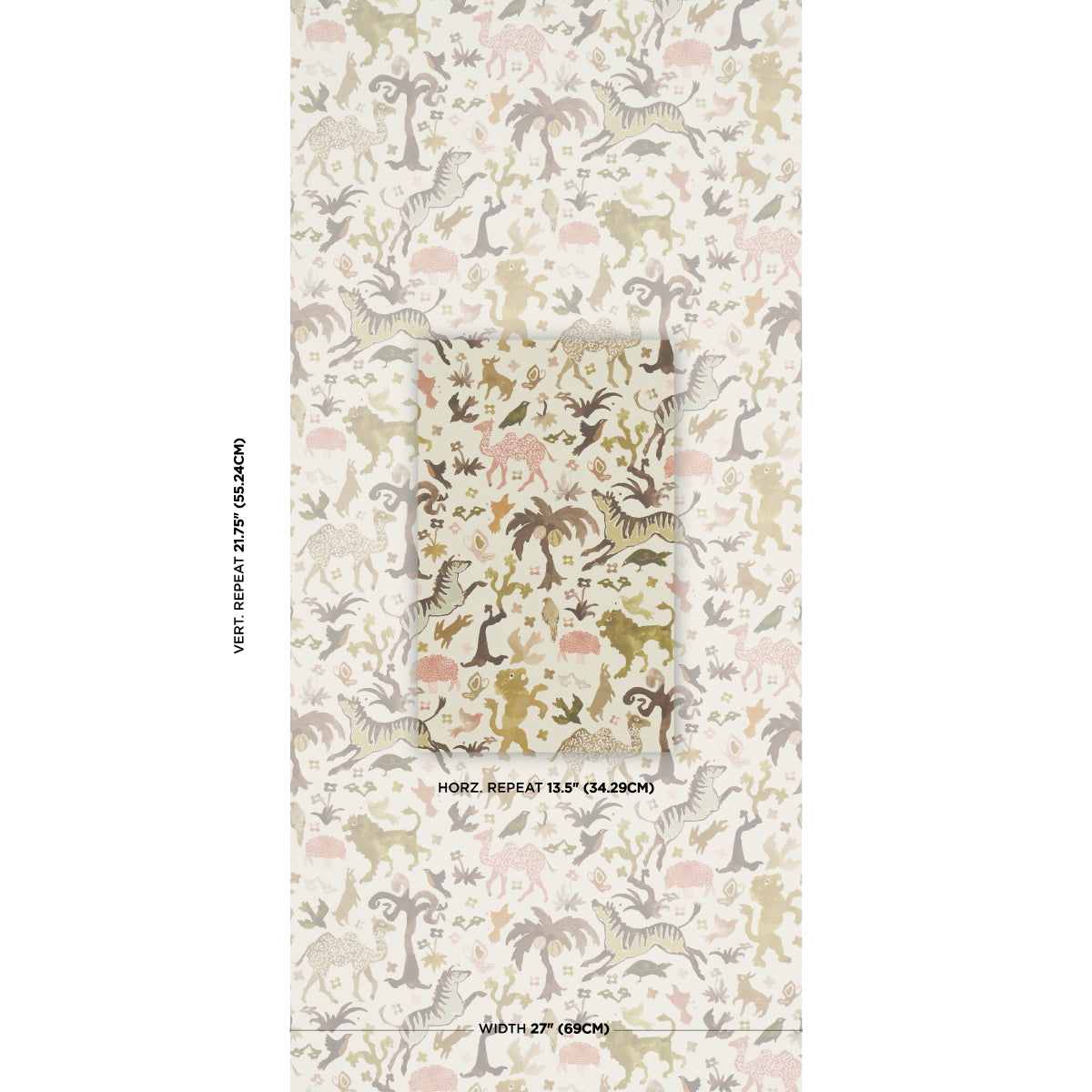 Purchase 5013534 | Beasts, Dawn - Schumacher Wallpaper