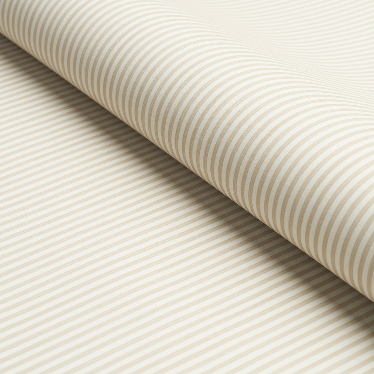 Purchase 5013601 | Edwin Stripe Narrow, Straw - Schumacher Wallpaper