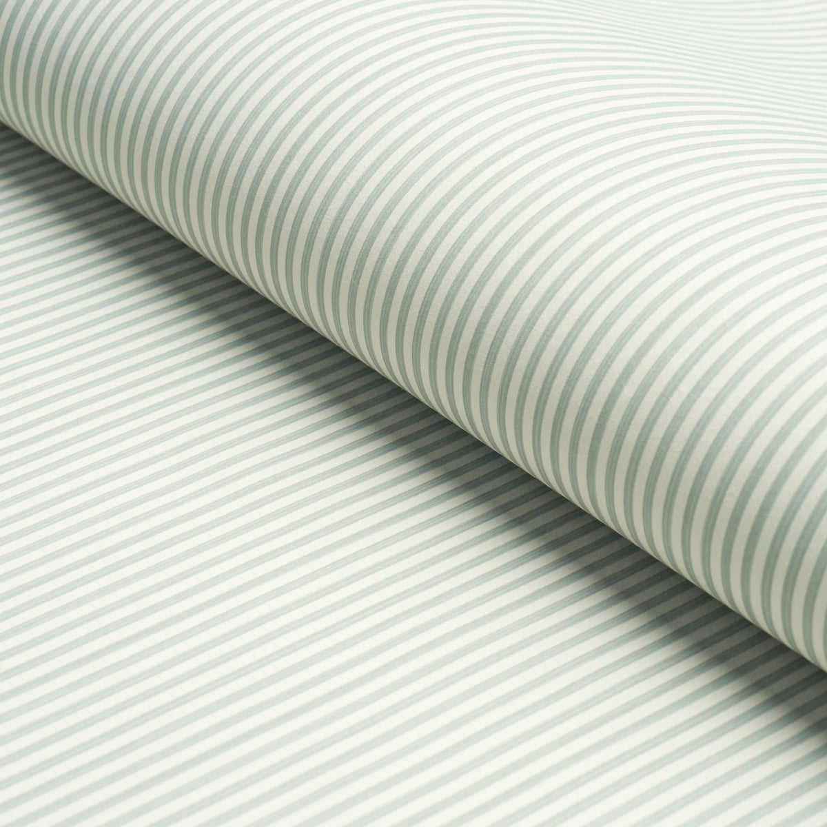 Purchase 5013602 | Edwin Stripe Narrow, Eucalyptus - Schumacher Wallpaper