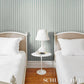 Purchase 5013613 | Edwin Stripe Medium, Eucalyptus - Schumacher Wallpaper