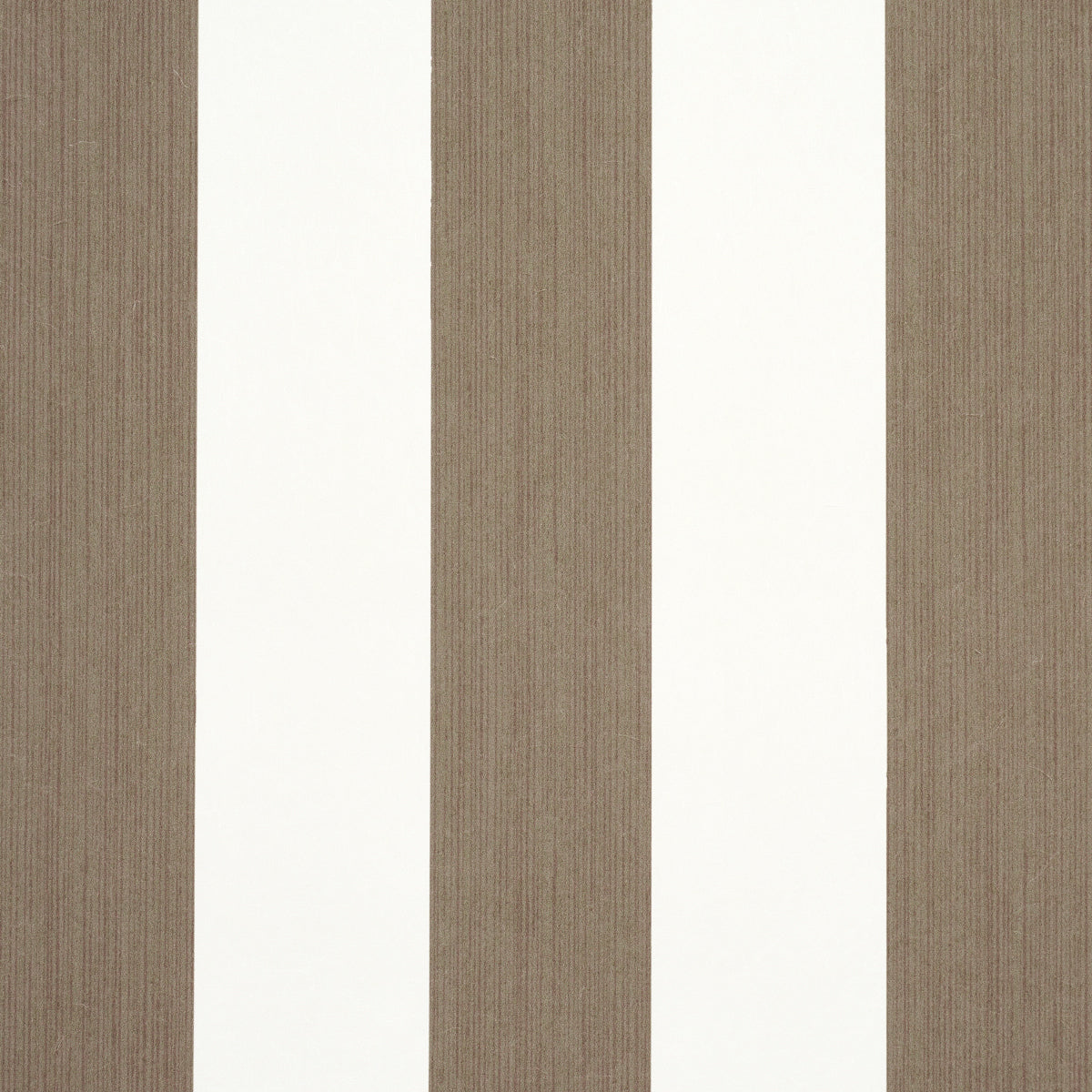 Purchase 5013621 | Edwin Stripe Wide, Mocha - Schumacher Wallpaper